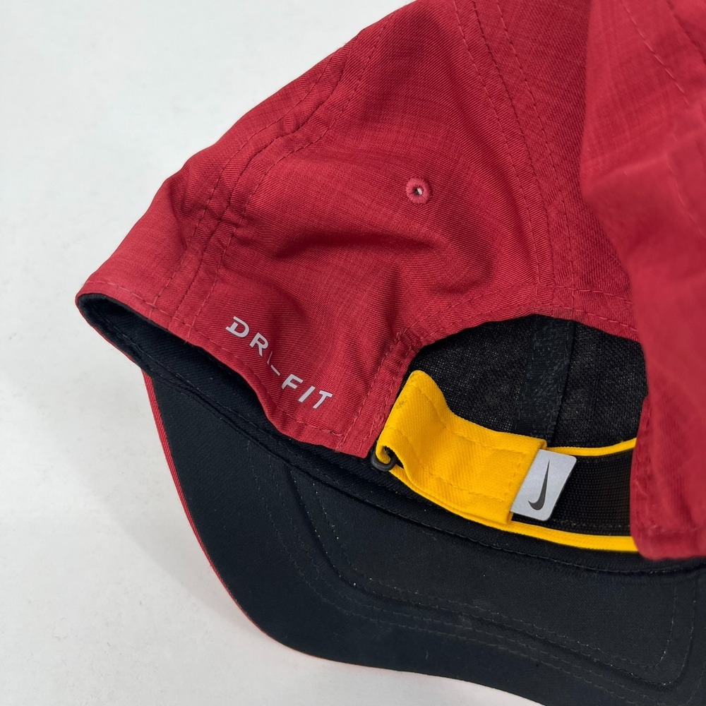 Nike Kids USC Trojans Dri-FIT Classic99 Adjustable Hat Cardinal Red Gold - Picture 4 of 9